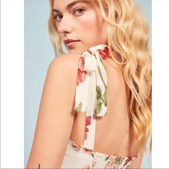 SOLD NWT Reformation Christine Dress in Etienne - Picture 3 of 7